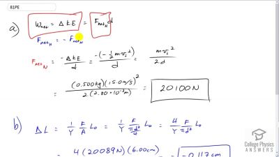 OpenStax College Physics Answers, Chapter 11, Problem 81 video poster image.