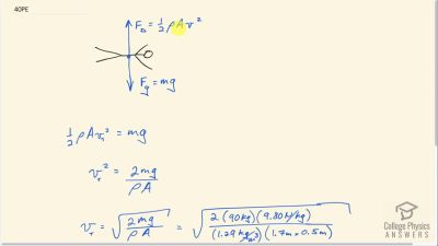 OpenStax College Physics Answers, Chapter 12, Problem 40 video poster image.