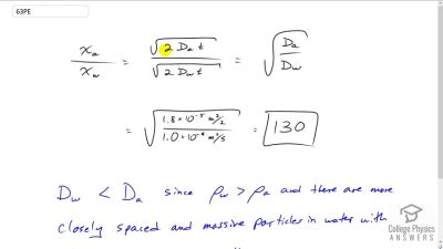 OpenStax College Physics Answers, Chapter 12, Problem 63 video poster image.