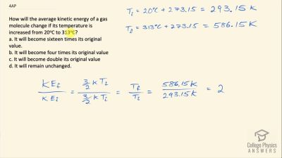 OpenStax College Physics Answers, Chapter 13, Problem 4 video poster image.