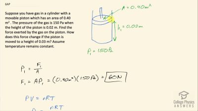 OpenStax College Physics Answers, Chapter 13, Problem 6 video poster image.