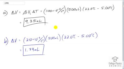 OpenStax College Physics Answers, Chapter 13, Problem 17 video poster image.