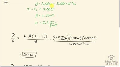 OpenStax College Physics Answers, Chapter 14, Problem 44 video poster image.