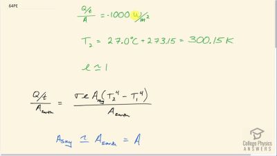 OpenStax College Physics Answers, Chapter 14, Problem 64 video poster image.