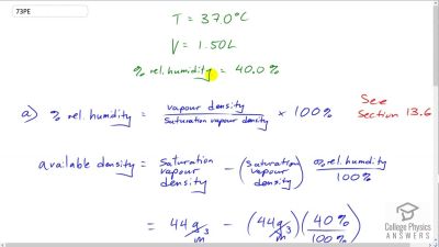 OpenStax College Physics Answers, Chapter 14, Problem 73 video poster image.