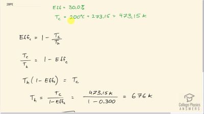 Chapter 15: Thermodynamics | OpenStax College Physics Answers