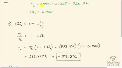 Chapter 15: Thermodynamics | OpenStax College Physics Answers