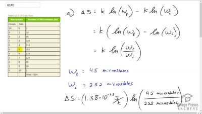 Chapter 15: Thermodynamics | OpenStax College Physics Answers