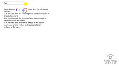 OpenStax College Physics Answers, Chapter 16, Problem 3 video poster image.