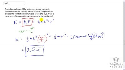 OpenStax College Physics Answers, Chapter 16, Problem 9 video poster image.