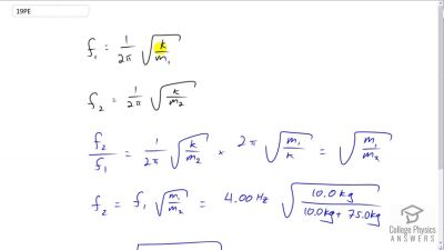 OpenStax College Physics Answers, Chapter 16, Problem 19 video poster image.