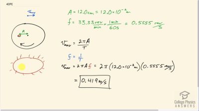 OpenStax College Physics Answers, Chapter 16, Problem 40 video poster image.