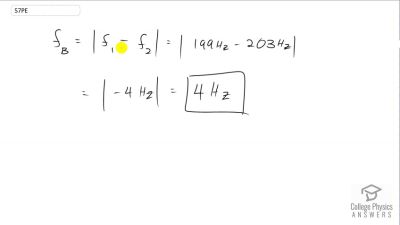 OpenStax College Physics Answers, Chapter 16, Problem 57 video poster image.