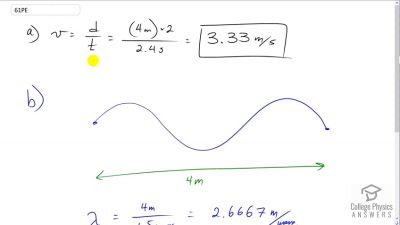 OpenStax College Physics Answers, Chapter 16, Problem 61 video poster image.