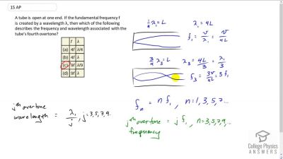 OpenStax College Physics Answers, Chapter 17, Problem 15 video poster image.