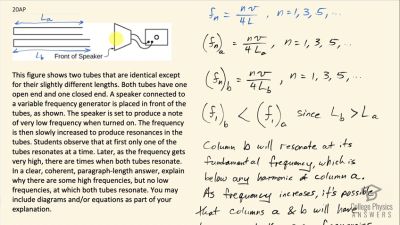 OpenStax College Physics Answers, Chapter 17, Problem 20 video poster image.