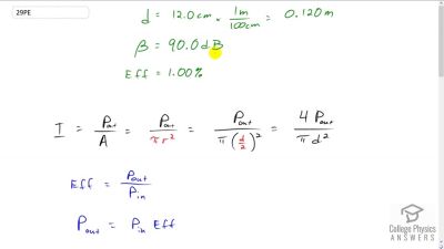 OpenStax College Physics Answers, Chapter 17, Problem 29 video poster image.