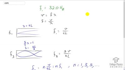 OpenStax College Physics Answers, Chapter 17, Problem 43 video poster image.