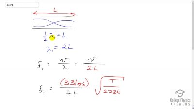 OpenStax College Physics Answers, Chapter 17, Problem 45 video poster image.