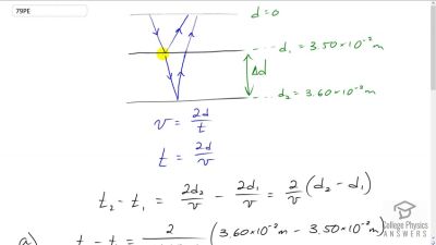 OpenStax College Physics Answers, Chapter 17, Problem 79 video poster image.
