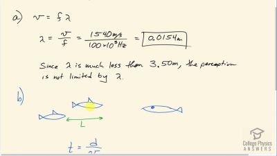OpenStax College Physics Answers, Chapter 17, Problem 82 video poster image.