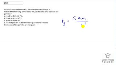 OpenStax College Physics Answers, Chapter 18, Problem 27 video poster image.