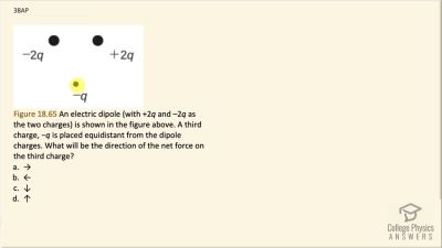 OpenStax College Physics Answers, Chapter 18, Problem 38 video poster image.