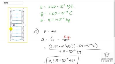 OpenStax College Physics Answers, Chapter 18, Problem 53 video poster image.