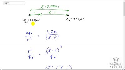 OpenStax College Physics Answers, Chapter 18, Problem 55 video poster image.