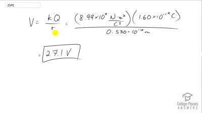 OpenStax College Physics Answers, Chapter 19, Problem 25 video poster image.