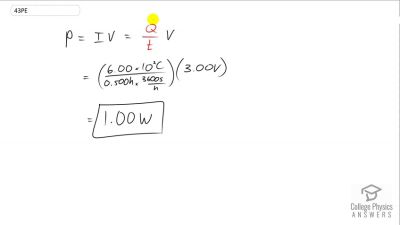 OpenStax College Physics Answers, Chapter 20, Problem 43 video poster image.