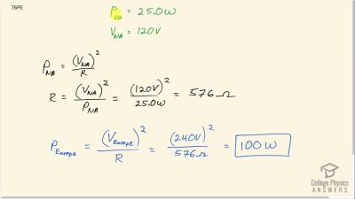 OpenStax College Physics Answers, Chapter 20, Problem 76 video poster image.