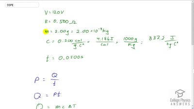 OpenStax College Physics Answers, Chapter 20, Problem 93 video poster image.