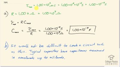 OpenStax College Physics Answers, Chapter 21, Problem 70 video poster image.