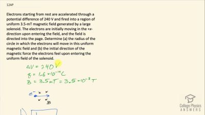 OpenStax College Physics Answers, Chapter 22, Problem 12 video poster image.