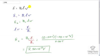 OpenStax College Physics Answers, Chapter 22, Problem 27 video poster image.