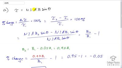OpenStax College Physics Answers, Chapter 22, Problem 41 video poster image.