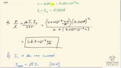 OpenStax College Physics Answers, Chapter 22, Problem 54 video poster image.