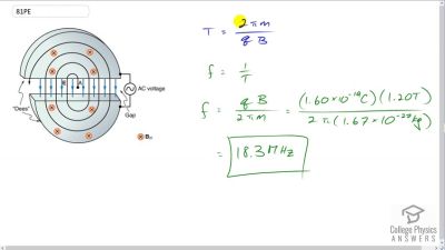 OpenStax College Physics Answers, Chapter 22, Problem 81 video poster image.