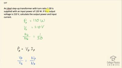 OpenStax College Physics Answers, Chapter 23, Problem 6 video poster image.