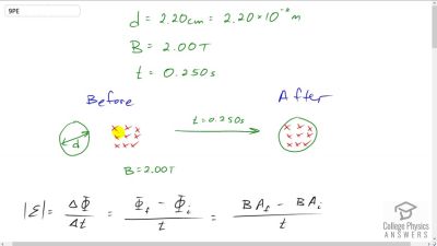 OpenStax College Physics Answers, Chapter 23, Problem 9 video poster image.