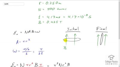 OpenStax College Physics Answers, Chapter 23, Problem 31 video poster image.