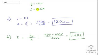 OpenStax College Physics Answers, Chapter 23, Problem 39 video poster image.
