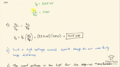 OpenStax College Physics Answers, Chapter 23, Problem 52 video poster image.