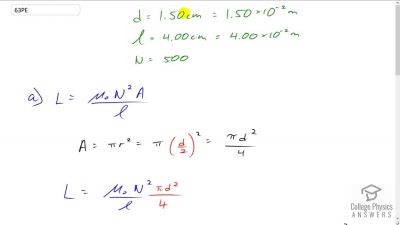 OpenStax College Physics Answers, Chapter 23, Problem 63 video poster image.