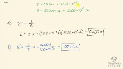 OpenStax College Physics Answers, Chapter 23, Problem 70 video poster image.