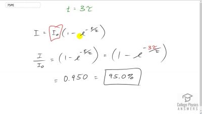OpenStax College Physics Answers, Chapter 23, Problem 75 video poster image.