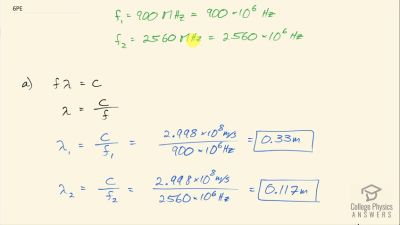 OpenStax College Physics Answers, Chapter 24, Problem 6 video poster image.