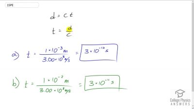 OpenStax College Physics Answers, Chapter 24, Problem 15 video poster image.