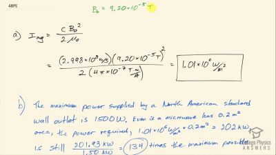 OpenStax College Physics Answers, Chapter 24, Problem 48 video poster image.